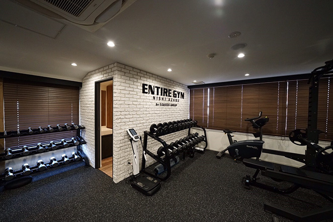 ENTIRE GYM NISHIAZABU